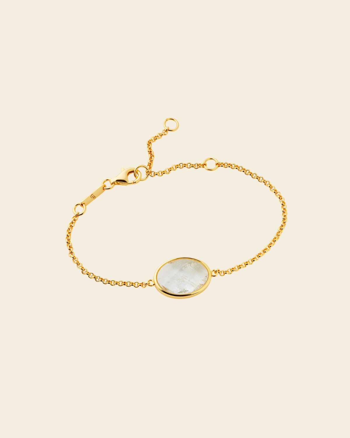 Paulina Petite Bracelet Aqua Green - Charlotte Bonde Sthlm