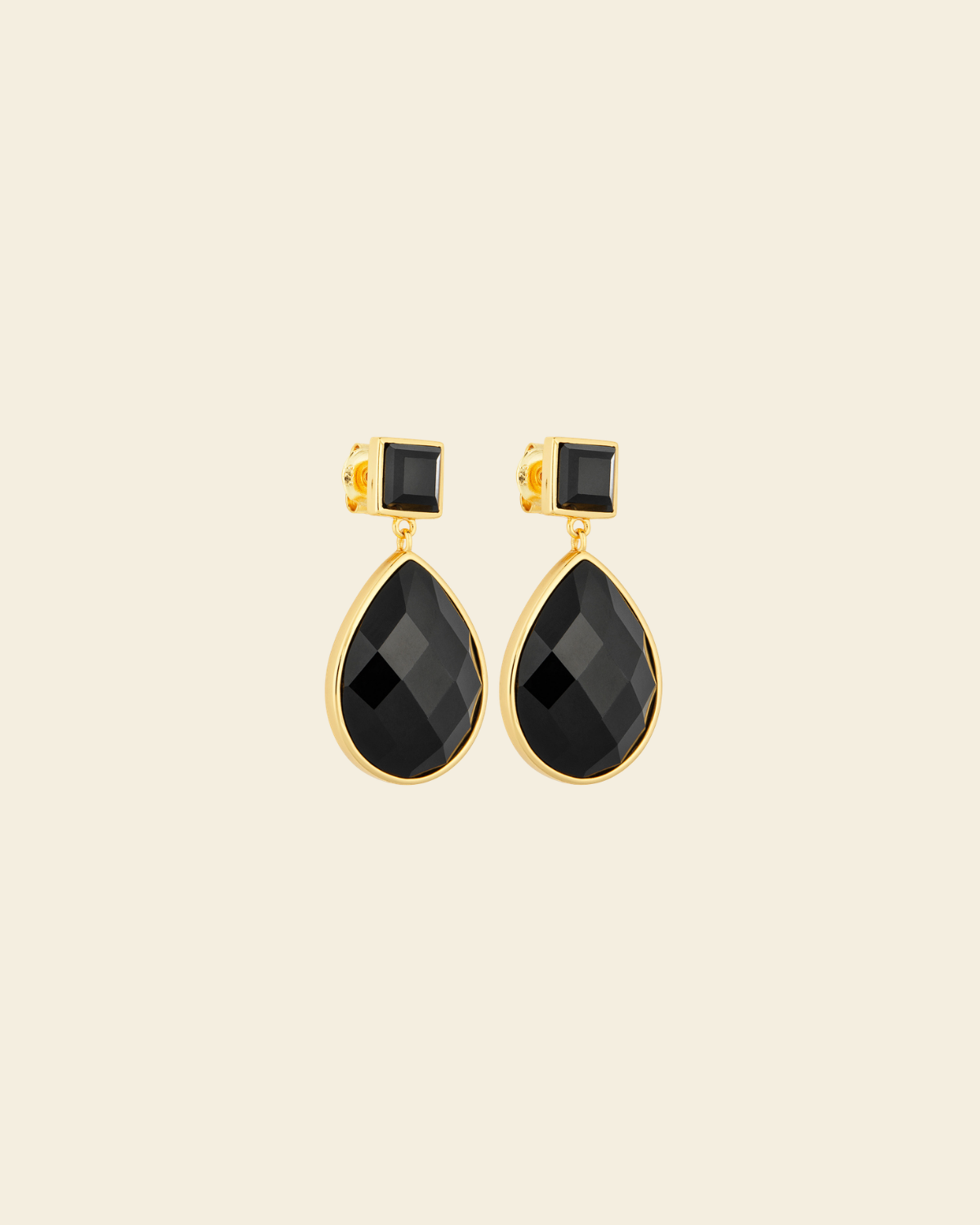 Paulina Vanity Earrings Black - Charlotte Bonde Sthlm