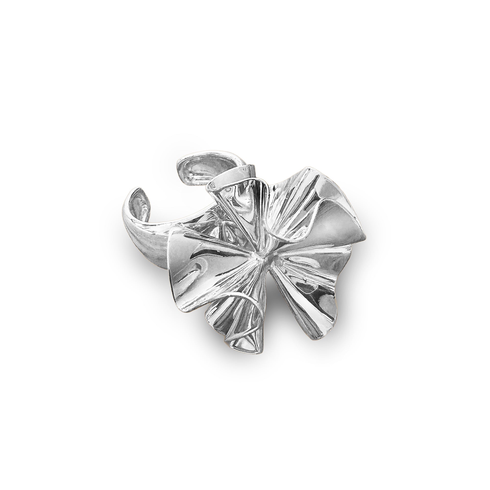 Hedvig Deco Vanity Ring Silver - Charlotte Bonde Sthlm