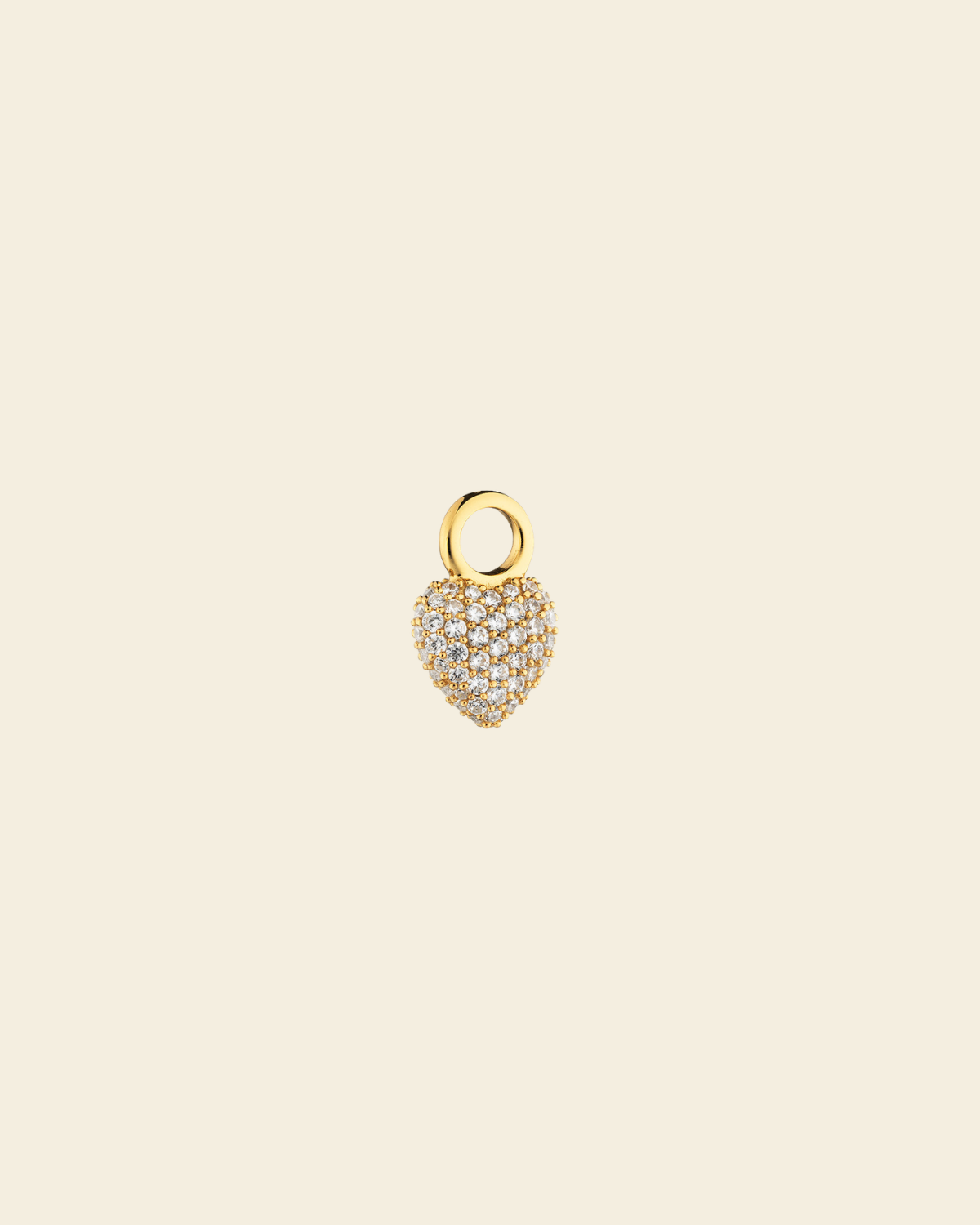 Signature Eternal Heart Mini Pendant Rock Crystal - Charlotte Bonde Sthlm