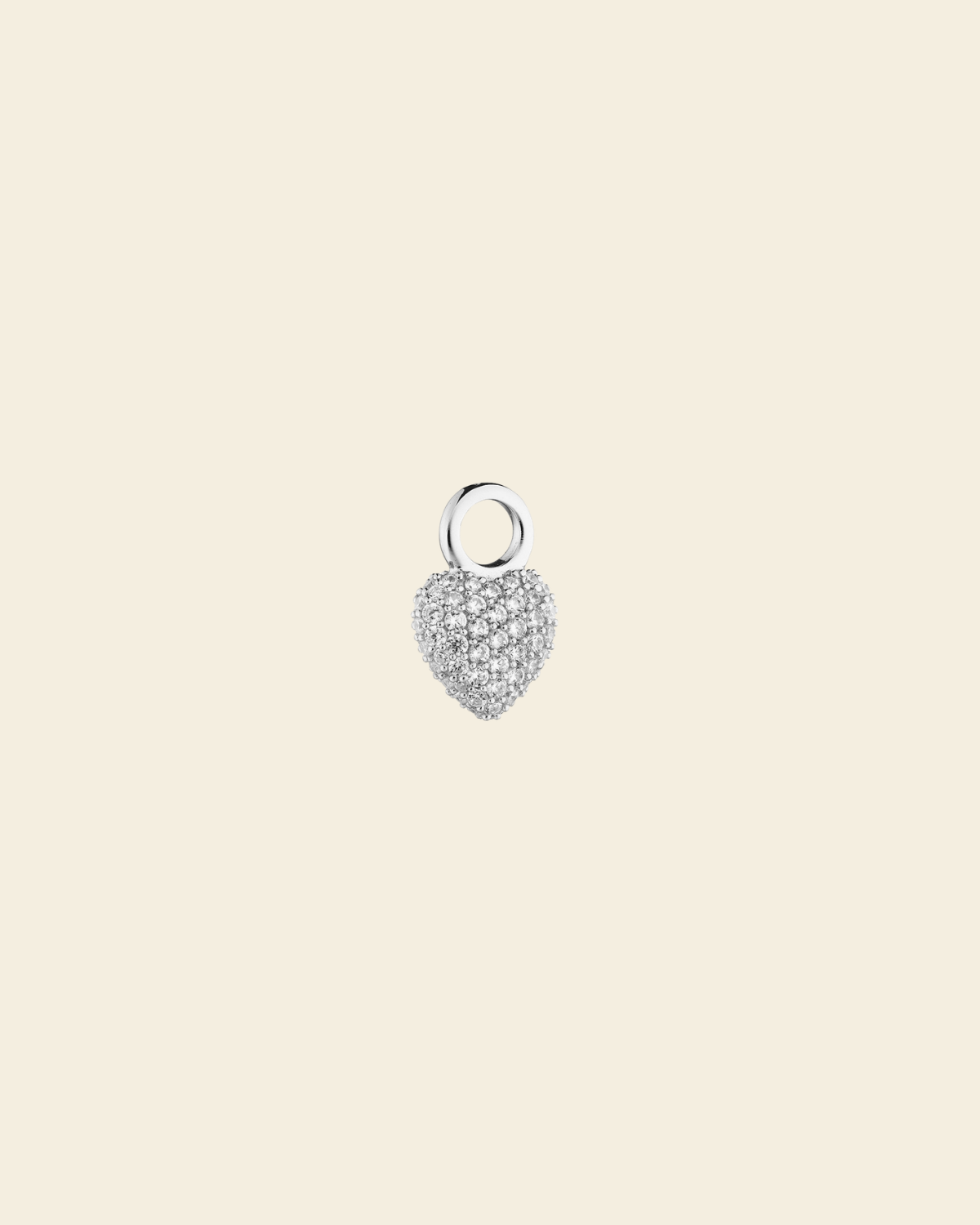 Signature Eternal Heart Mini Pendant Rock Crystal - Charlotte Bonde Sthlm