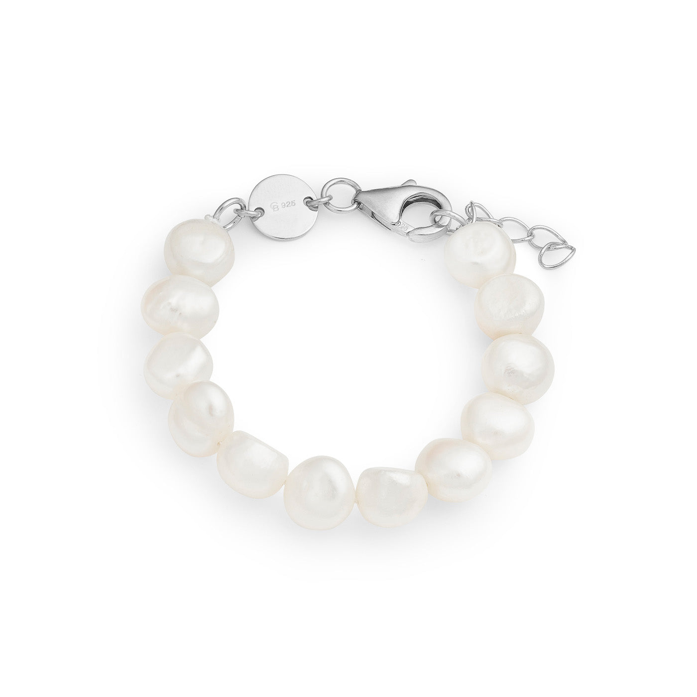 Signature Vanity White Pearl Bracelet Kids - Charlotte Bonde Sthlm