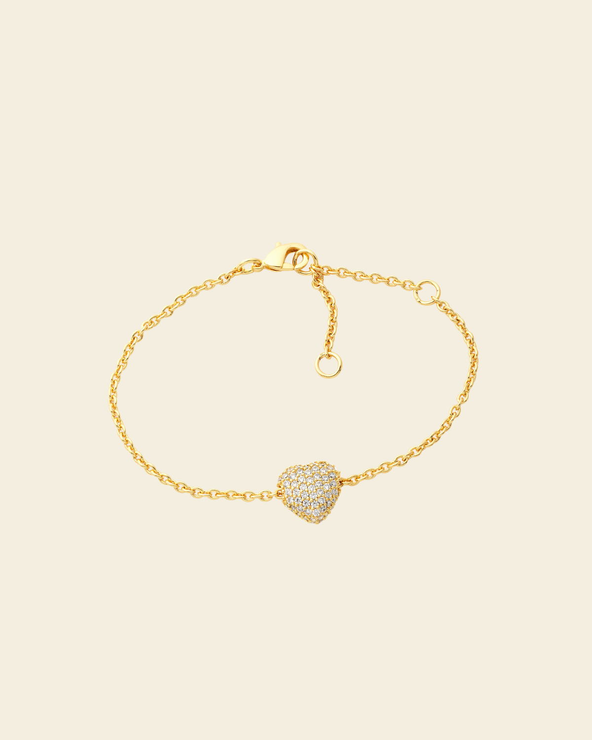 Timeless Eternal Love Bracelet Rock Crystal - Charlotte Bonde Sthlm