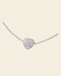Timeless Eternal Love Necklace Rock Crystal Silver - Charlotte Bonde Sthlm