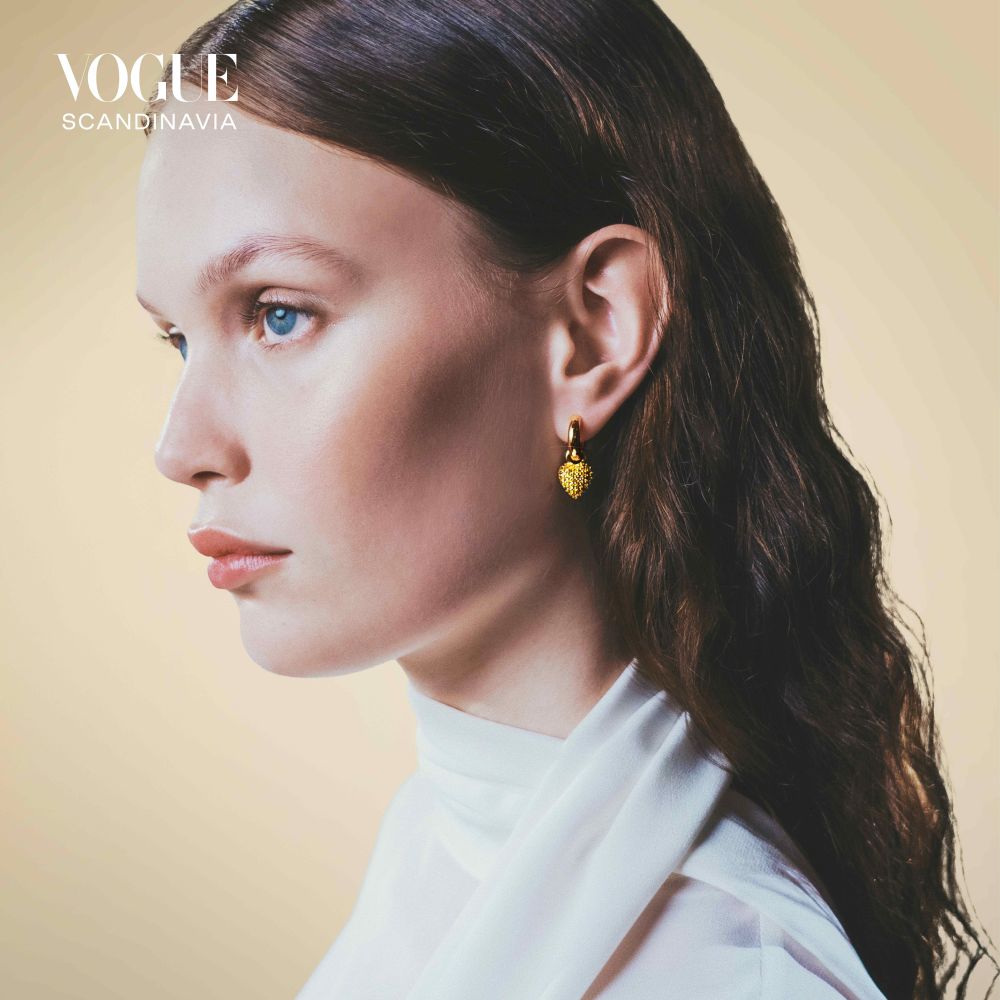 Signature Eternal Heart Mini Pendant Yellow Crystal - Charlotte Bonde Sthlm