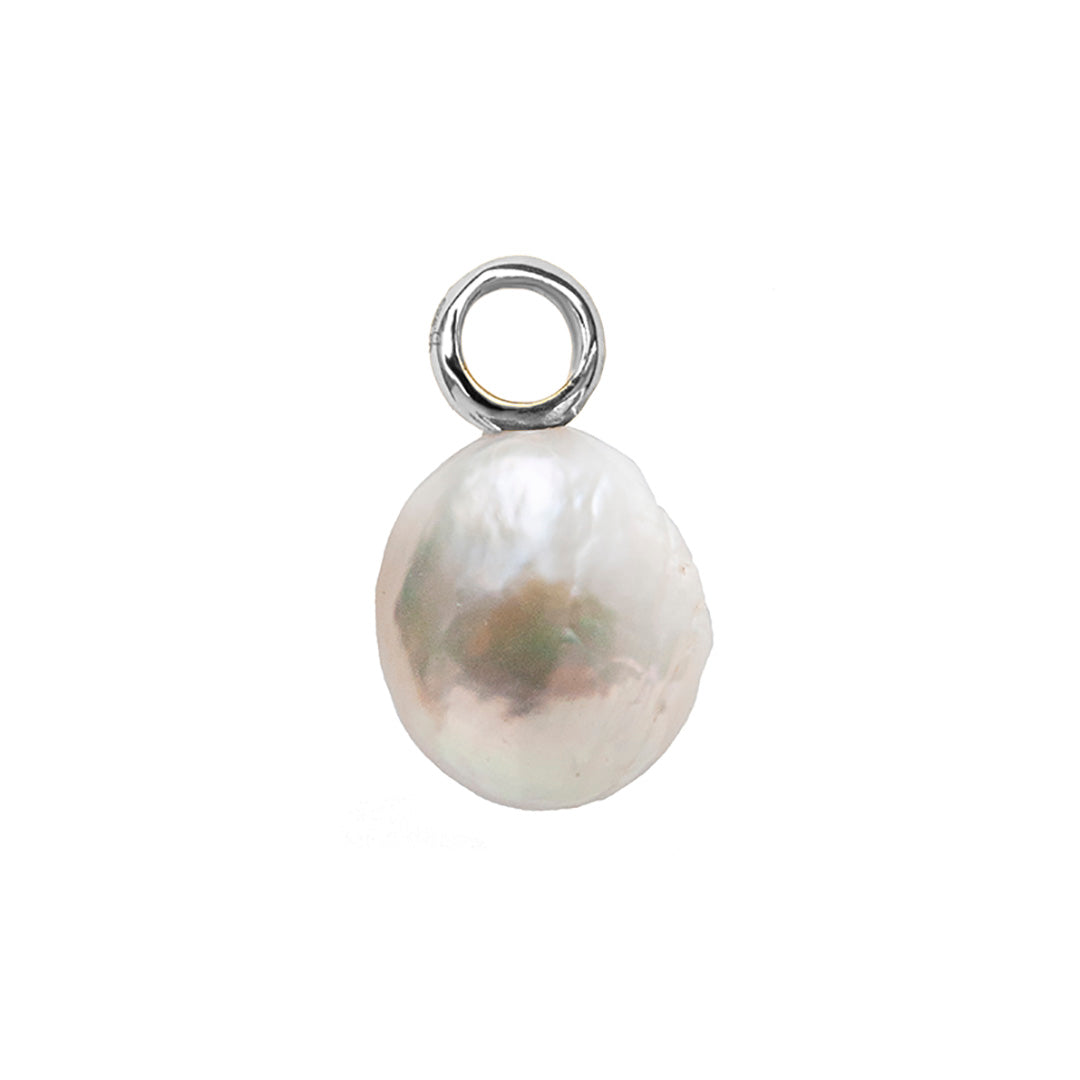 Baroque Drop Pendant White Pearl - Charlotte Bonde Sthlm