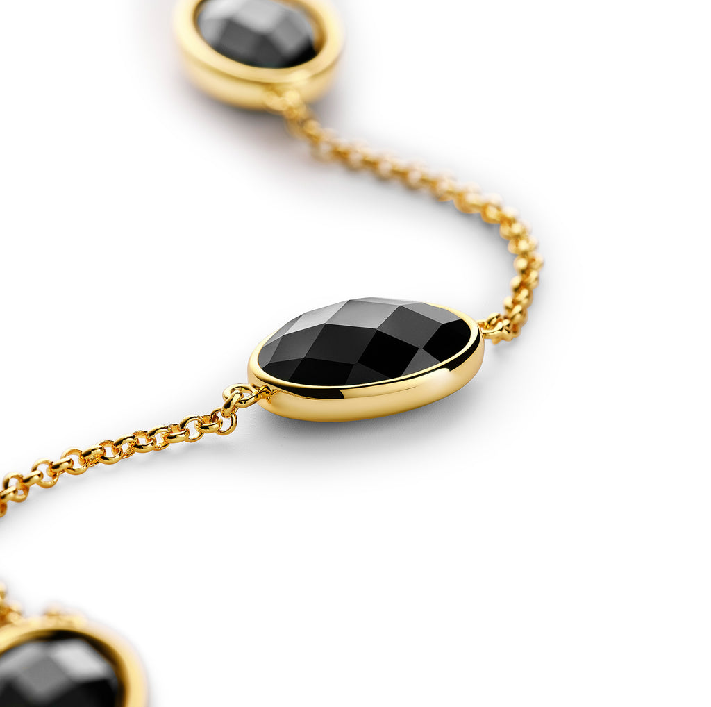 Paulina Just Perfect Necklace Black Gold