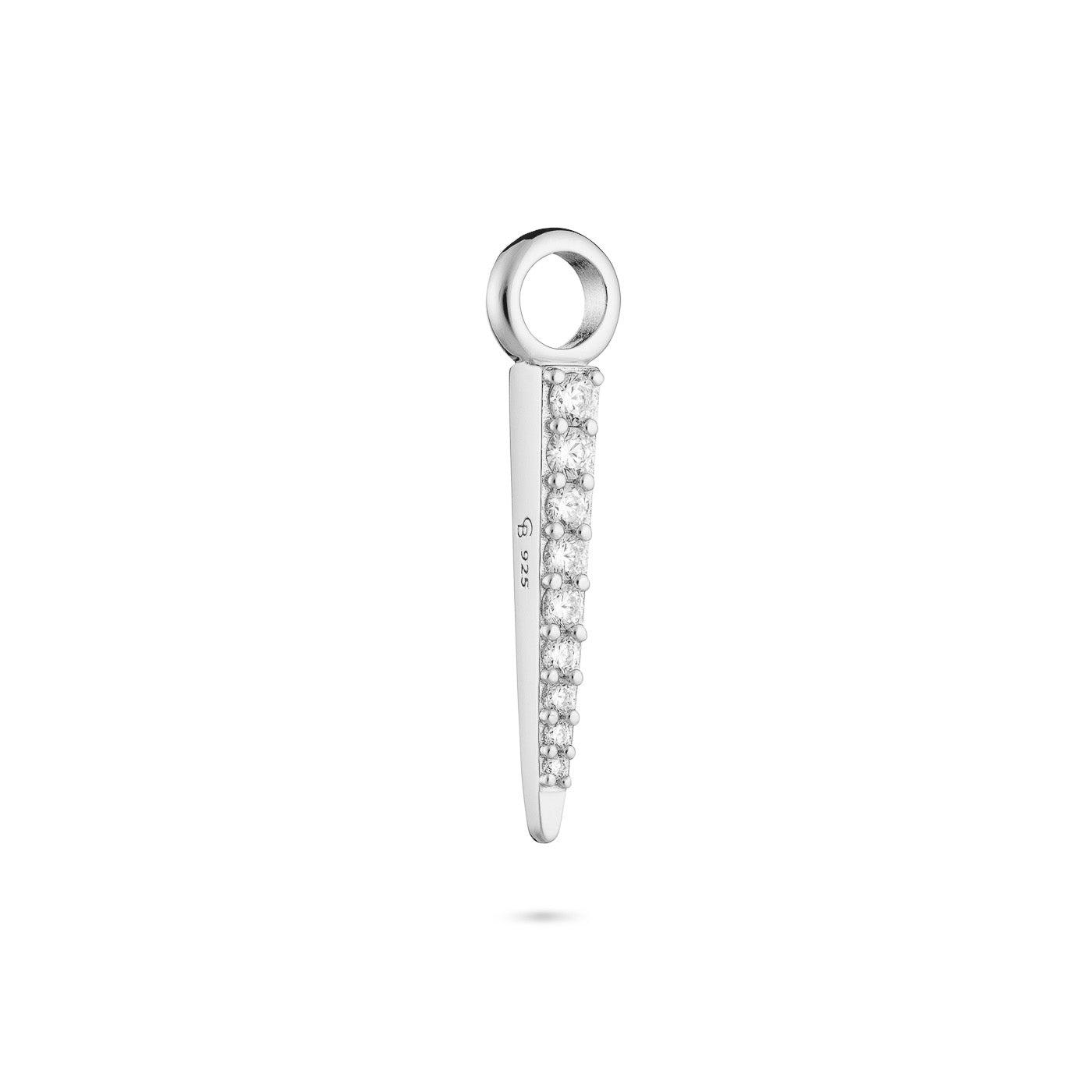 Signature Petite Spike Pendant Rock Crystal - Charlotte Bonde Sthlm