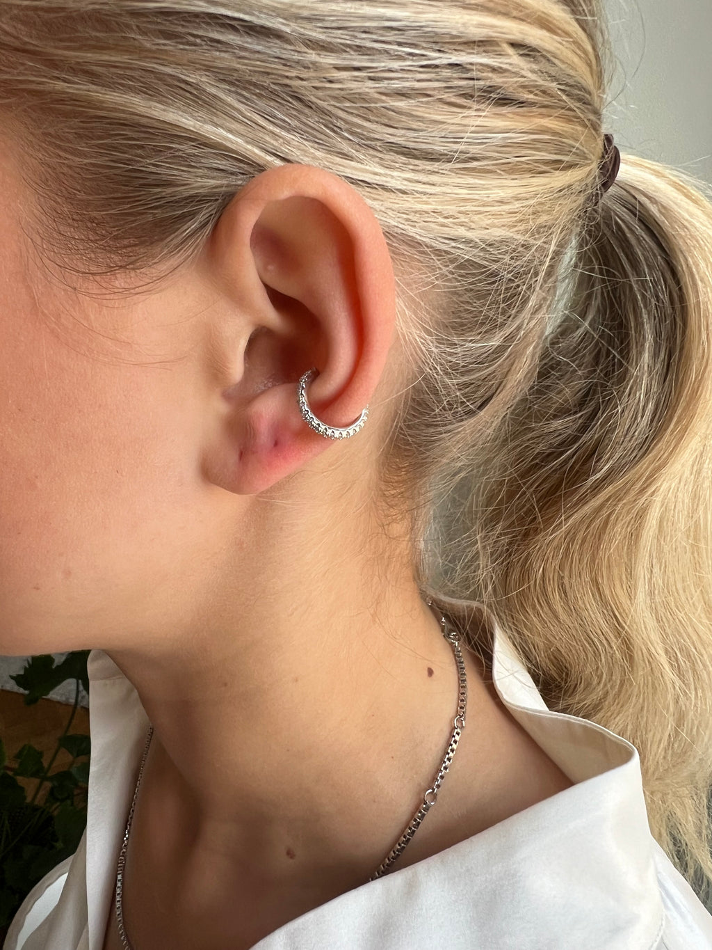 Irma Ear Cuff Silver