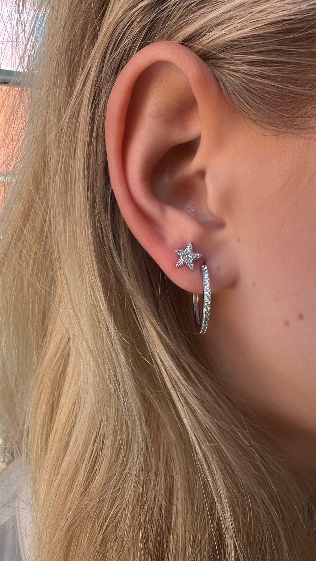 Signature Petite Star Studs Crystal - Charlotte Bonde Sthlm