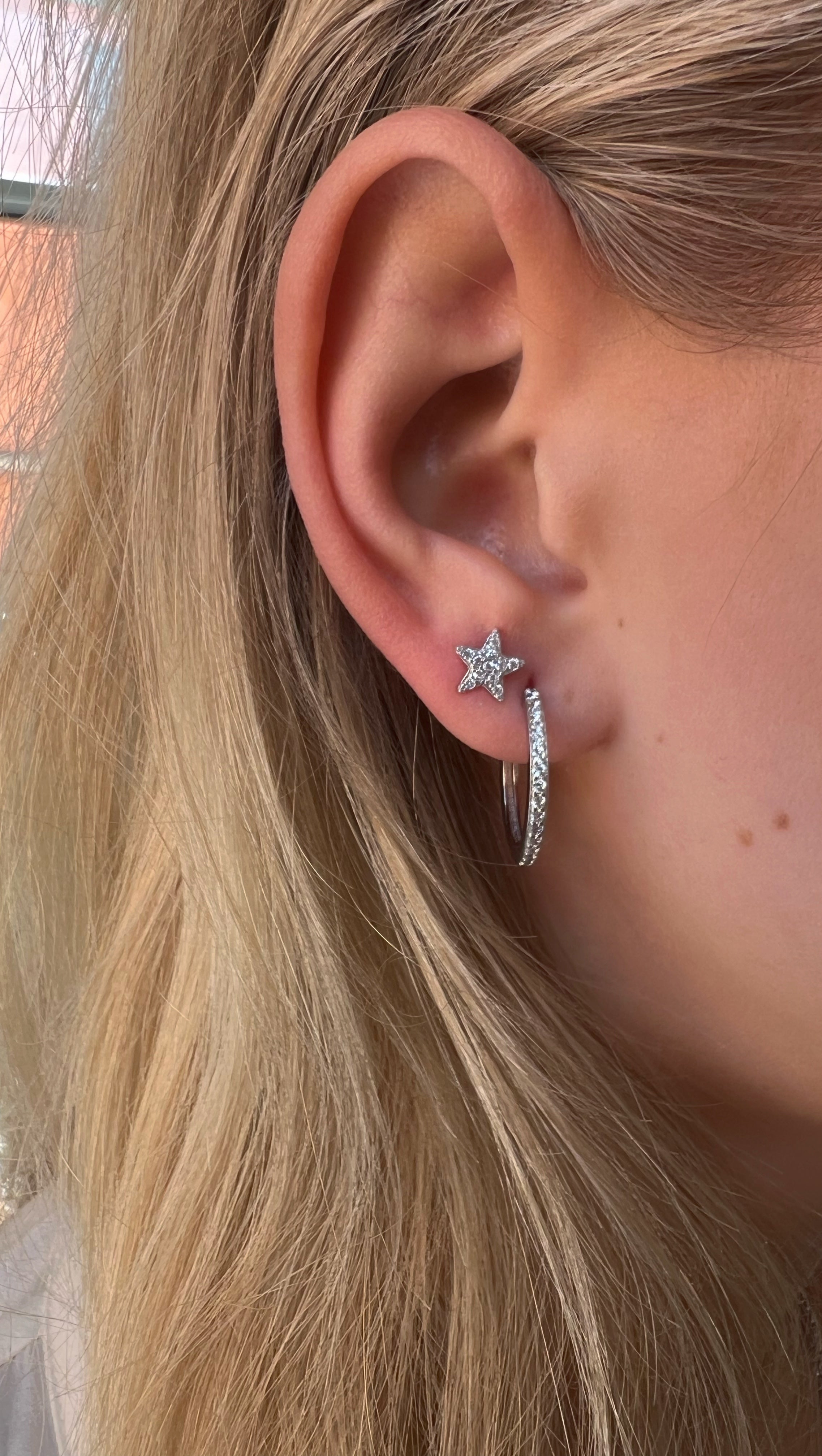 Signature Petite Star Studs Crystal - Charlotte Bonde Sthlm