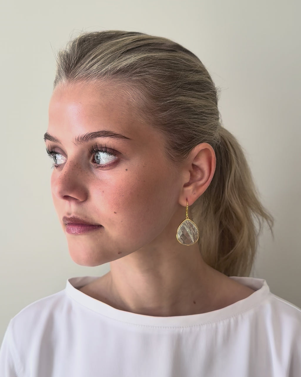 Paulina Just Perfect Earrings Aqua Green