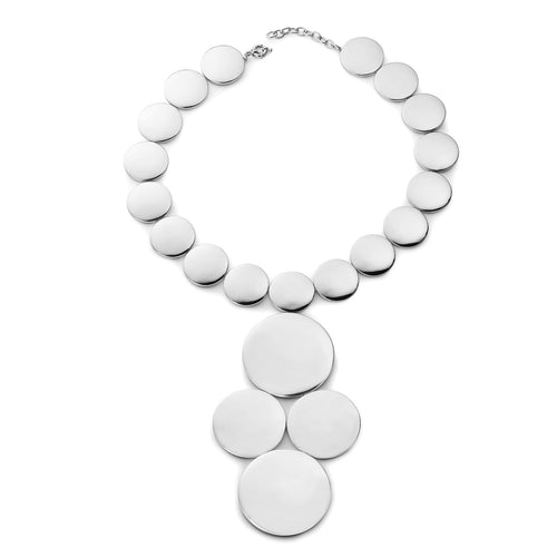 Astrid Dome Amazon Necklace Silver - Charlotte Bonde Sthlm