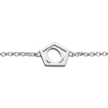 Geometrical Letter Bracelet O - Charlotte Bonde Sthlm