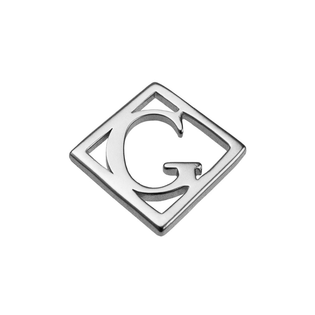 Geometrical Letter Pendant G - Charlotte Bonde Sthlm