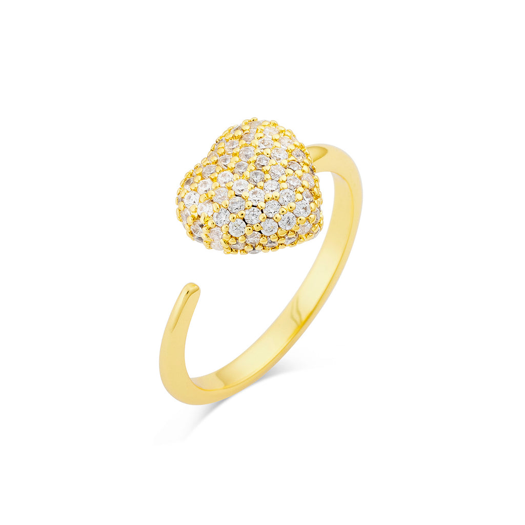 Timeless Eternal Love Ring Rock Crystal - Charlotte Bonde Sthlm