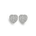 Timeless Eternal Love Studs Rock Crystal Silver - Charlotte Bonde Sthlm