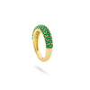 Timeless Chunky Ring Green Spinel