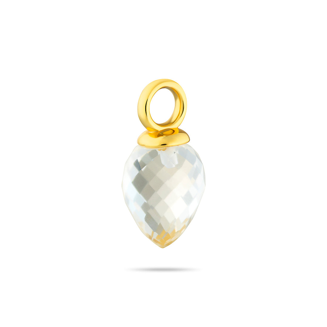 Signature Eternal Drop Pendant Rock Crystal - Charlotte Bonde Sthlm