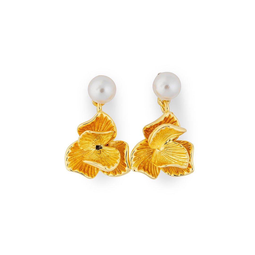 Ever After Poppy Petite Pearl Studs - Charlotte Bonde Sthlm