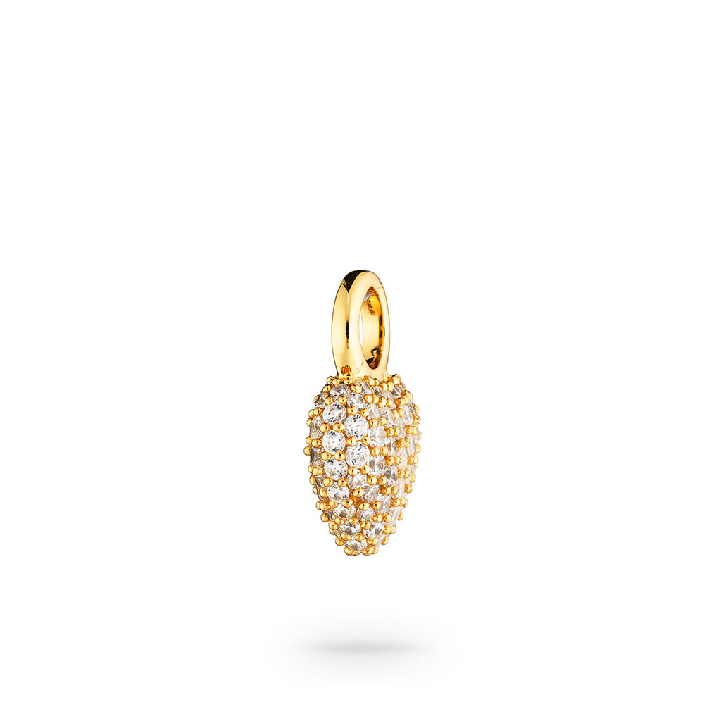 Signature Eternal Heart Mini Pendant Rock Crystal - Charlotte Bonde Sthlm