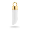 Signature Boho Horn Pendant White