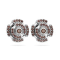 Labyrinth Petite Earring Smoky Quartz - Charlotte Bonde Sthlm