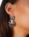 Hedvig Deco Mix Earrings Silver Plated - Charlotte Bonde Sthlm