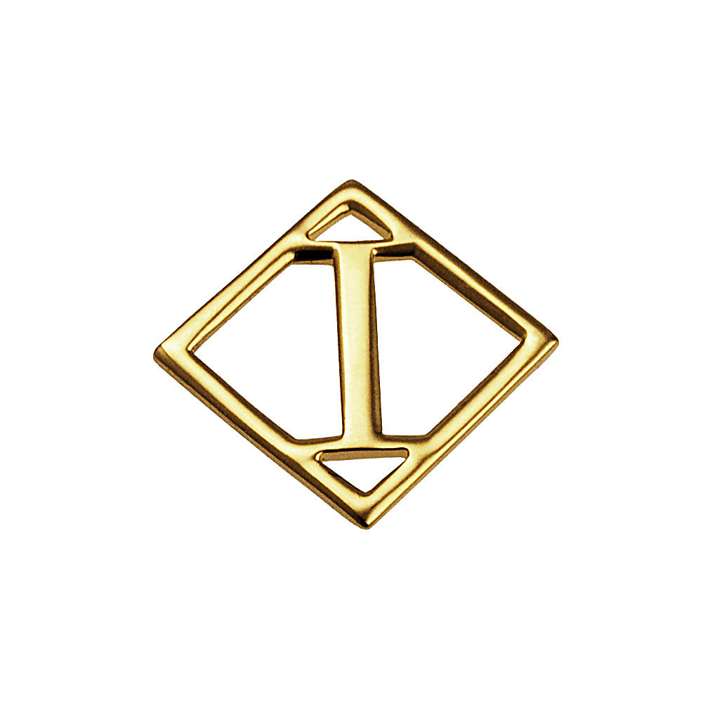 Geometrical Letter Pendant I - Charlotte Bonde Sthlm