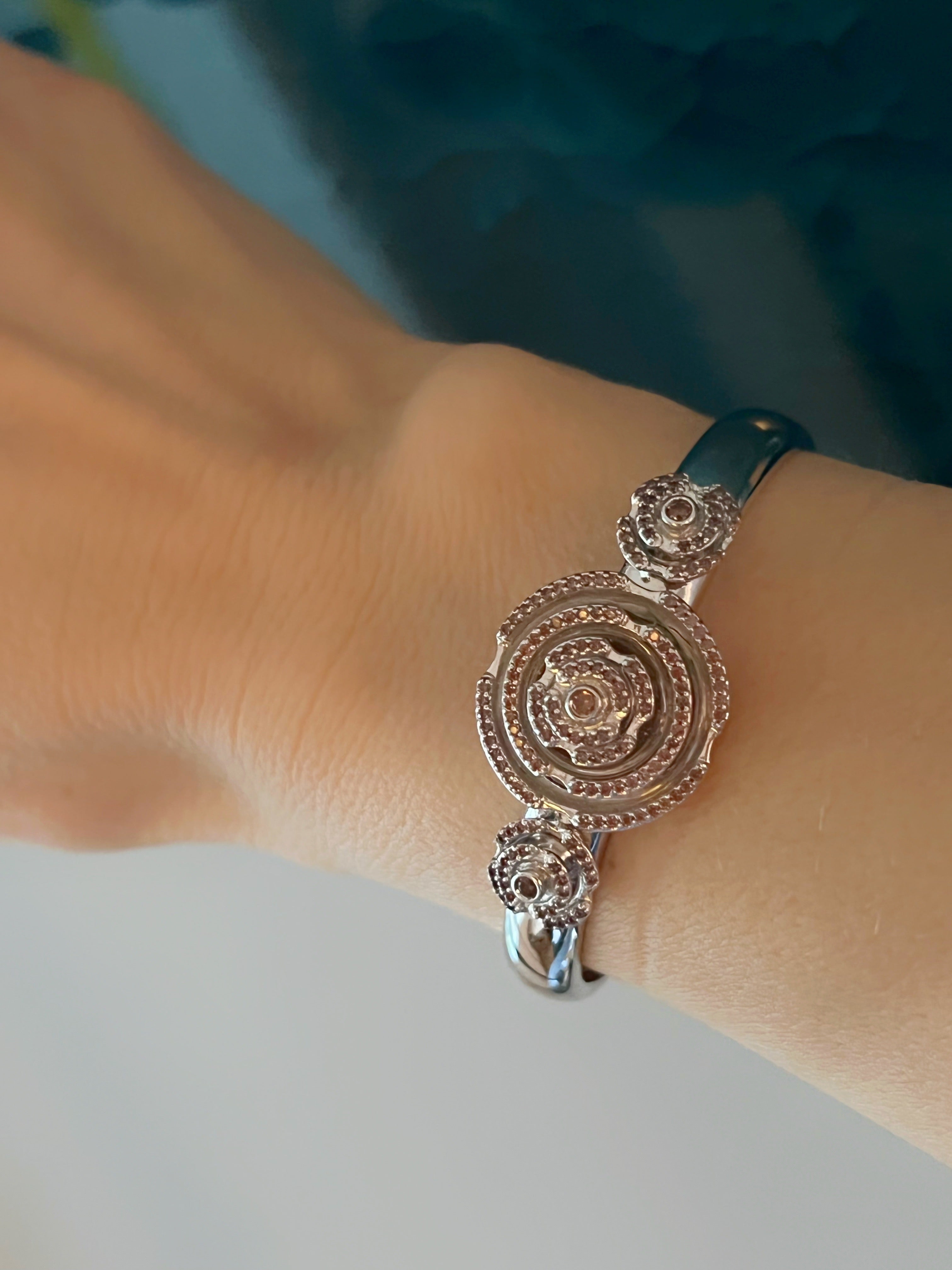 Labyrinth Vanity Bracelet Smoky Quartz - Charlotte Bonde Sthlm