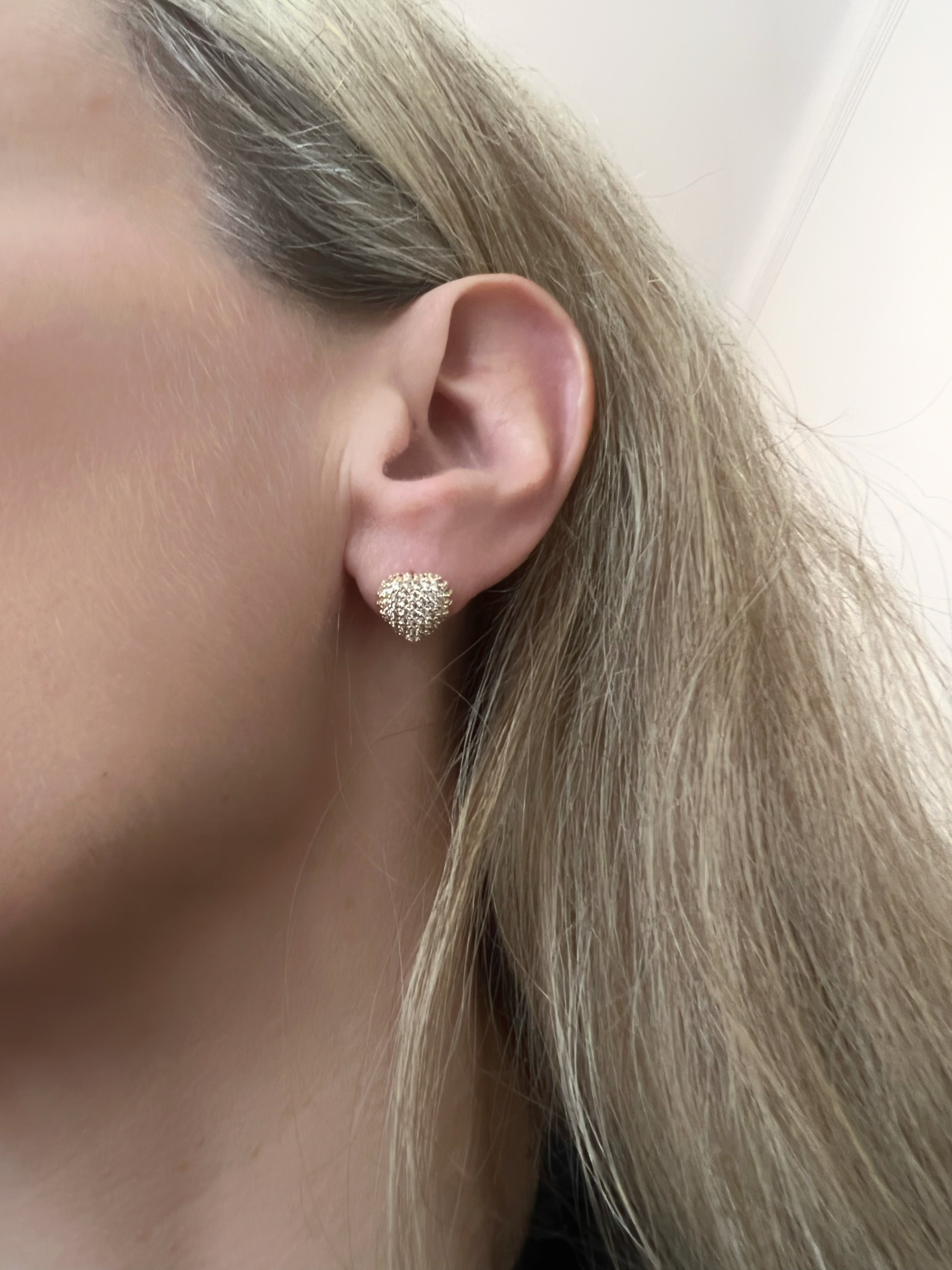 Timeless Eternal Love Studs Rock Crystal - Charlotte Bonde Sthlm