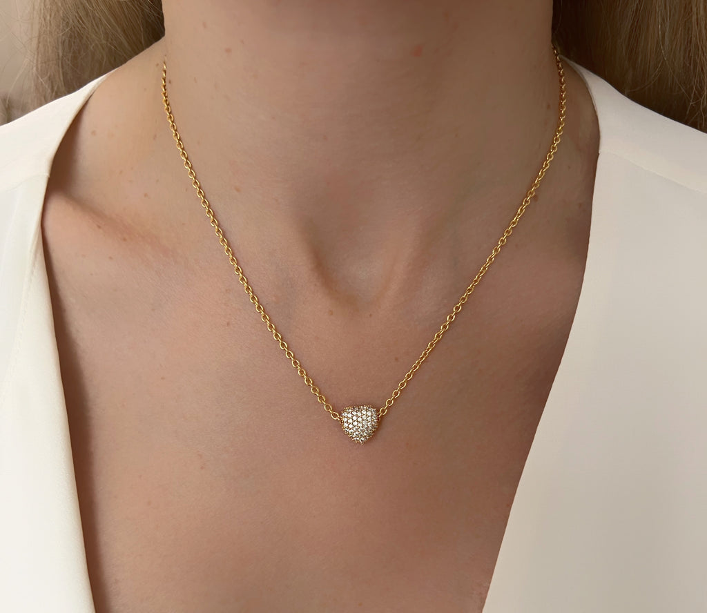 Timeless Eternal Love Necklace Rock Crystal - Charlotte Bonde Sthlm
