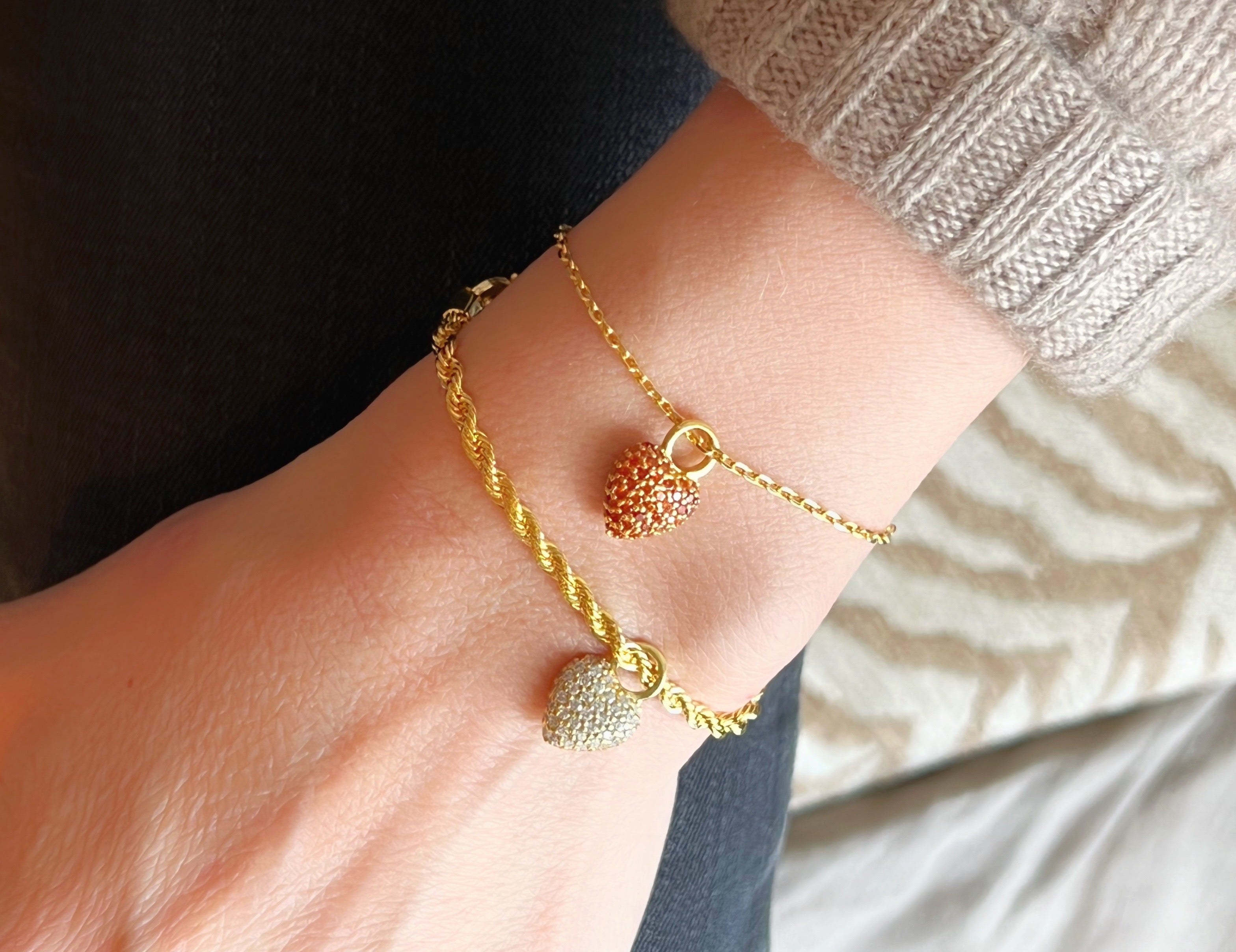 Signature Eternal Heart Mini Pendant Rock Crystal - Charlotte Bonde Sthlm