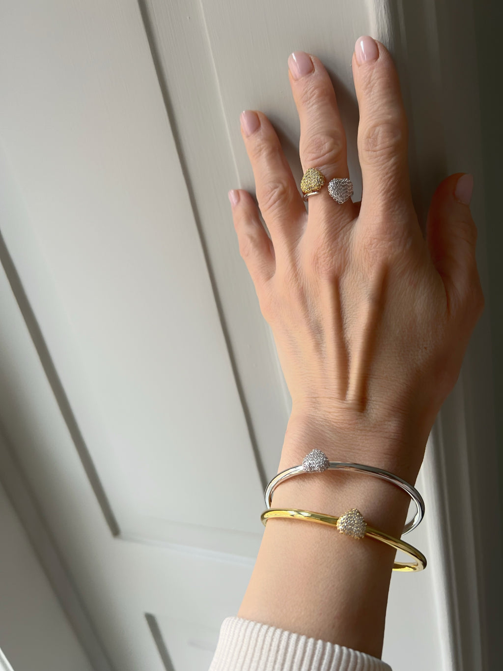 Timeless Eternal Love Ring Rock Crystal Silver - Charlotte Bonde Sthlm