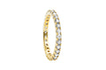 Irma Eternity Ring Rock Crystal - Charlotte Bonde