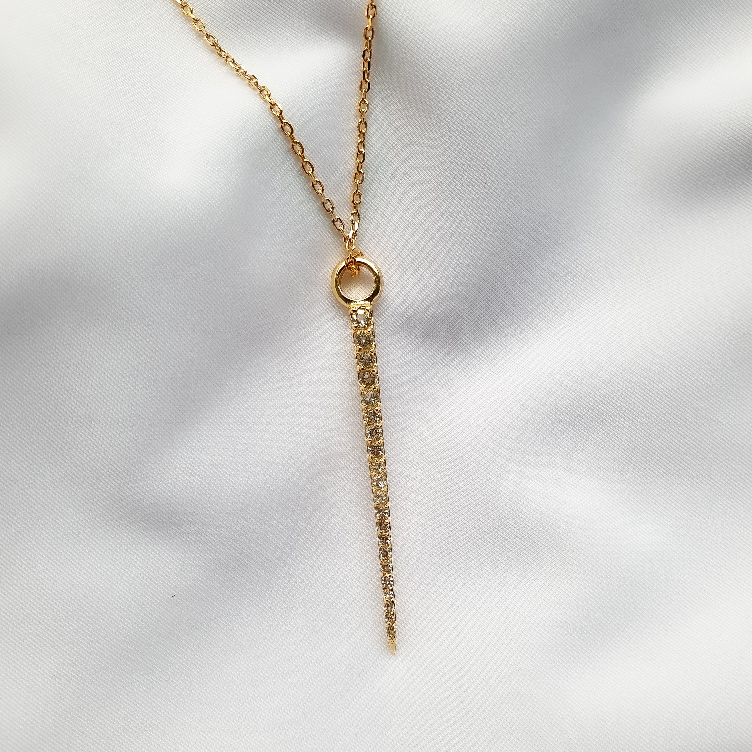 Signature Spike Pendant Rock Crystal - Charlotte Bonde Sthlm