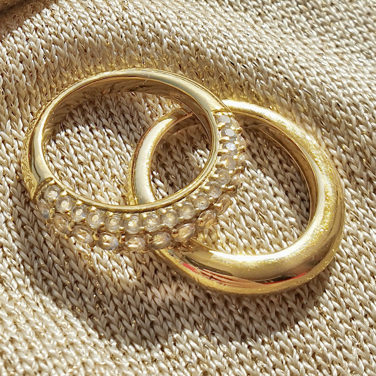 Timeless Chunky Ring Rock Crystal - Charlotte Bonde Sthlm