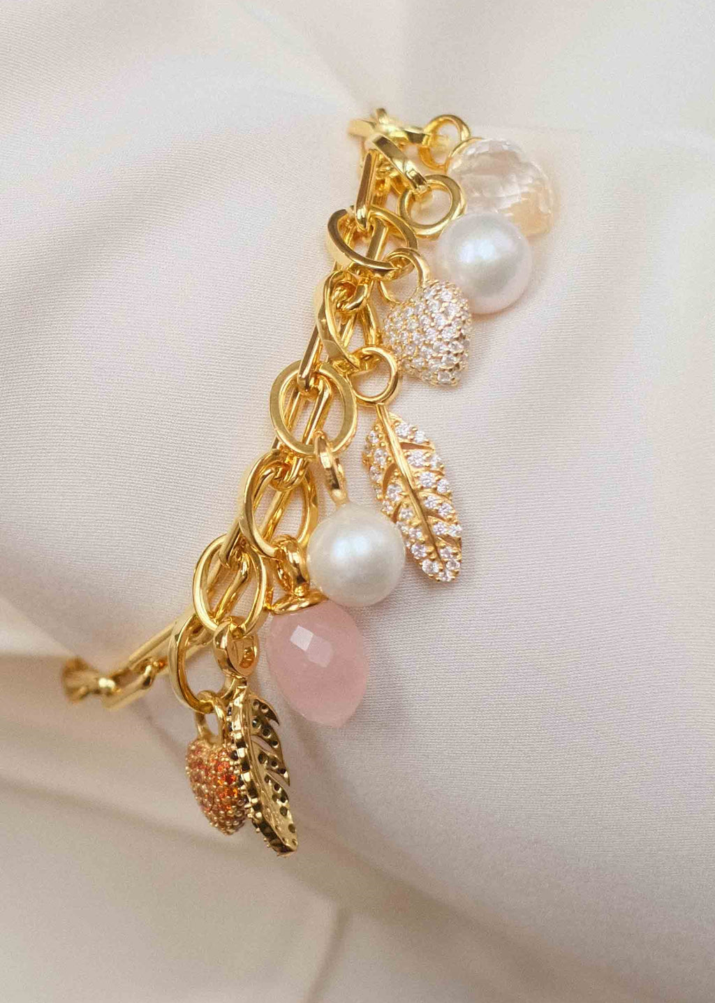 Baroque Drop Pendant White Pearl - Charlotte Bonde Sthlm