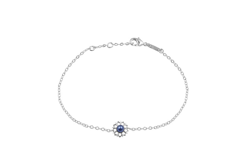 Louise Star Petite Bracelet Blue Pearl - Charlotte Bonde Sthlm