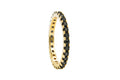 Irma Eternity Ring Obsidian - Charlotte Bonde Sthlm