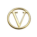 Geometrical Letter Pendant V - Charlotte Bonde Sthlm