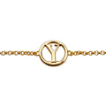 Geometrical Letter Bracelet Y - Charlotte Bonde Sthlm