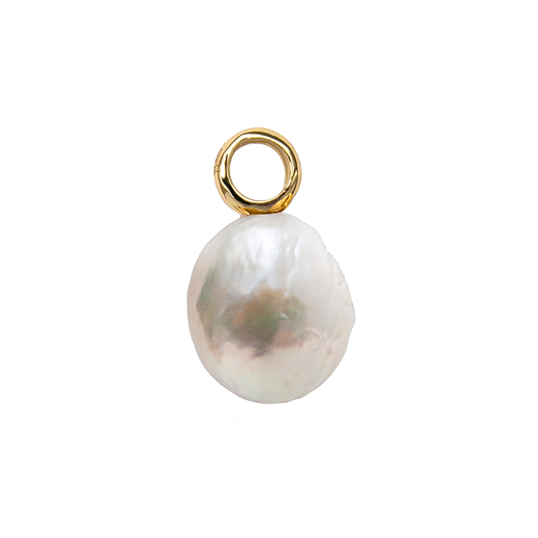 Baroque Drop Pendant White Pearl - Charlotte Bonde Sthlm